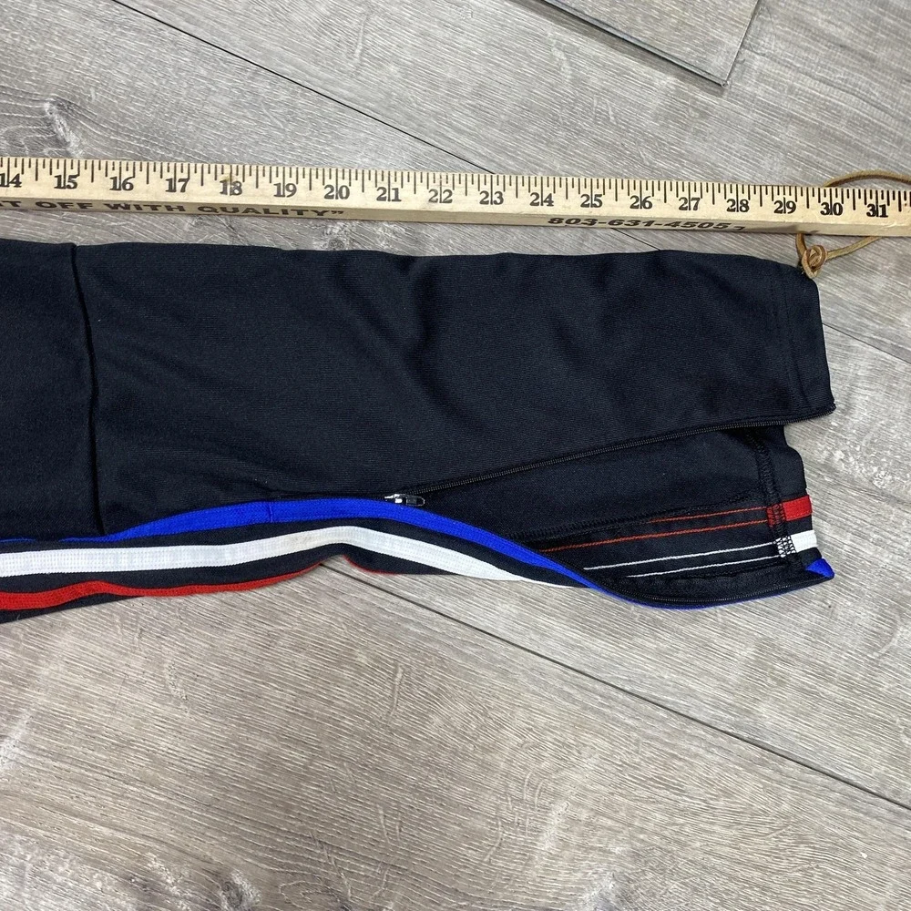 Adidas Track‎ Pants Mens Large Black AEROREADY Zip Ankle Striped Soccer Athletic